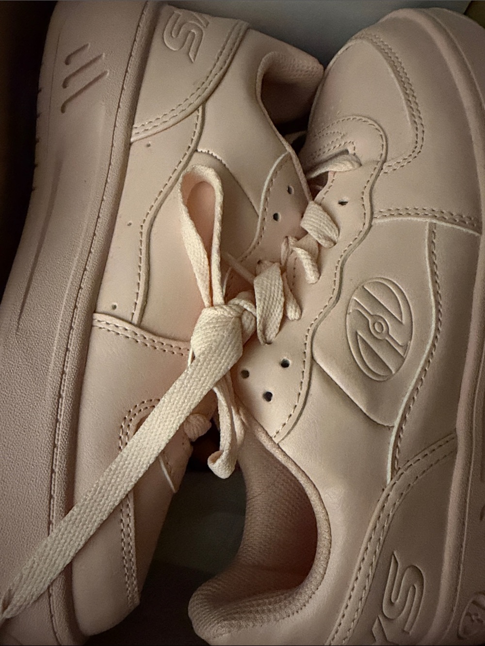 Heelys Blush Pink Low-Top Lace-Up Sneakers